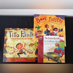 Scholastic Bilingual Colorful Storybook Trio